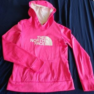 Northface hot pink hoodie